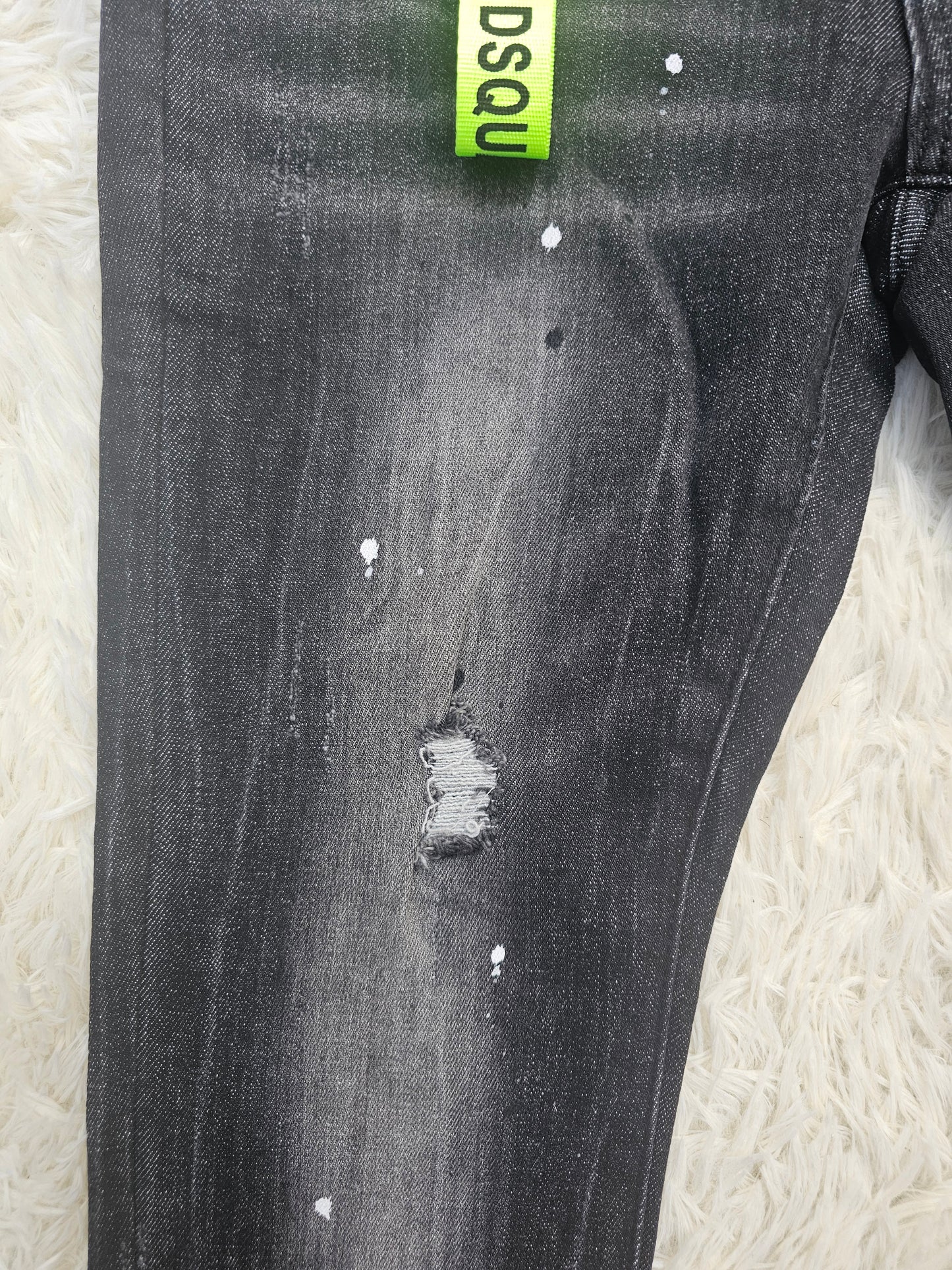 Dsquar Black Back Tag Jeans