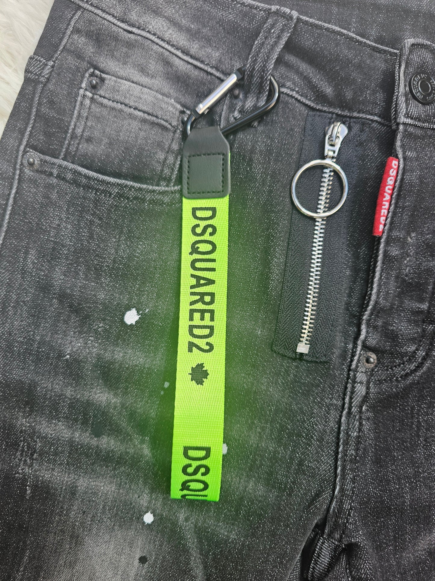 Dsquar Black Back Tag Jeans