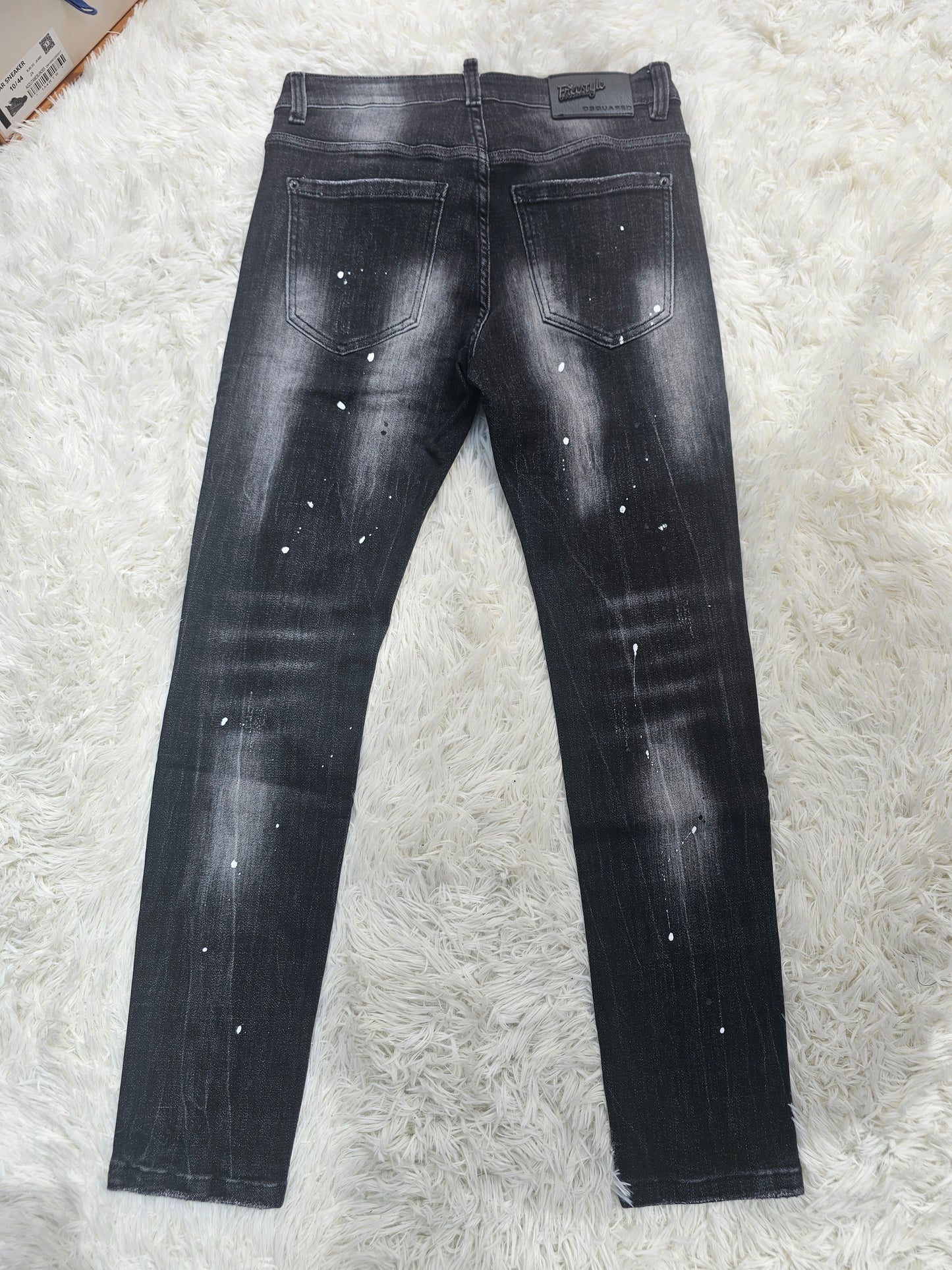 Dsquar Black Back Tag Jeans