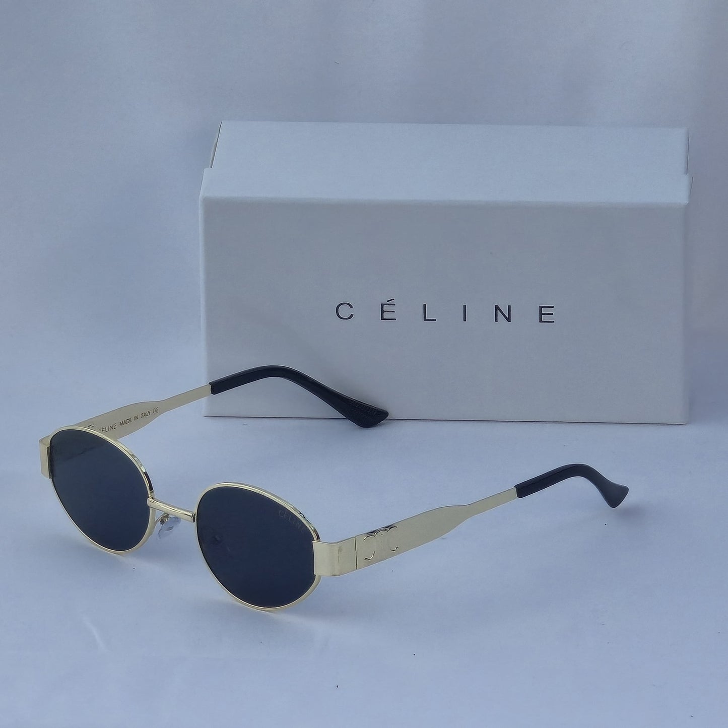 Celi Gold Frame Sunglasses