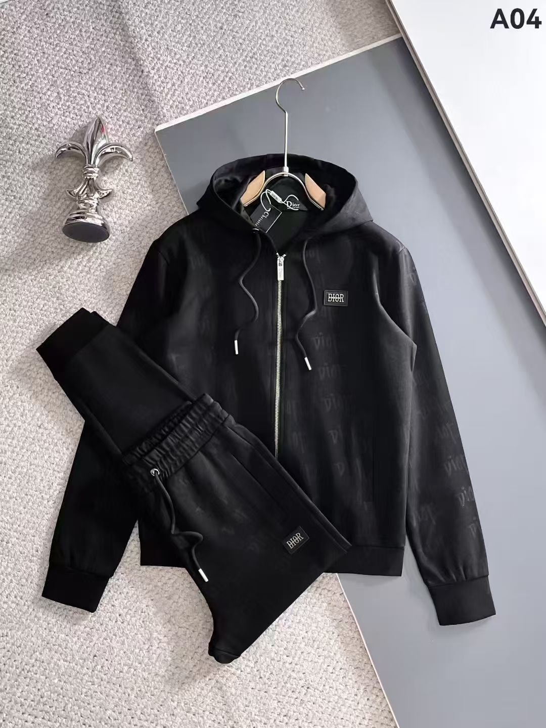 Dor Black Logo Tracksuit