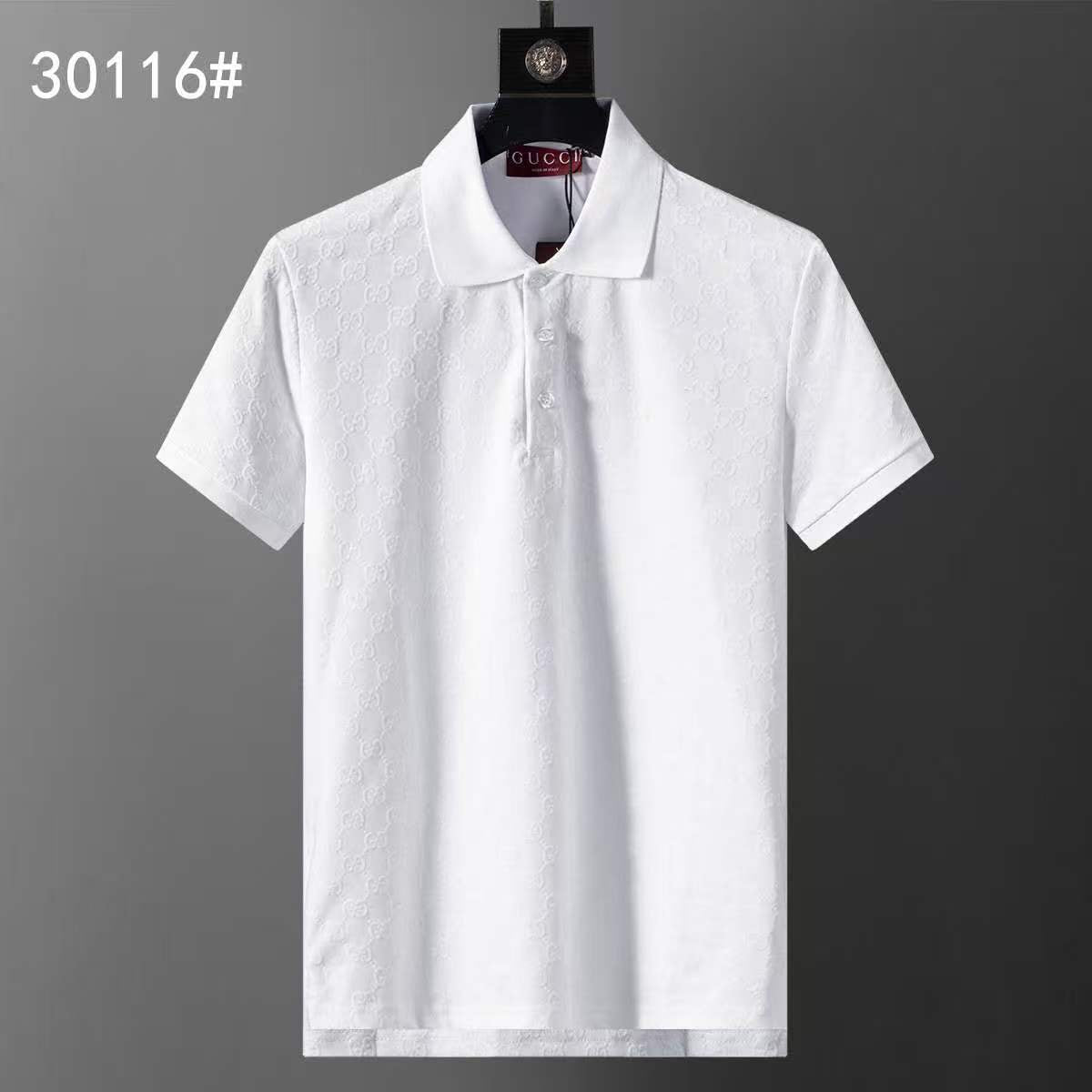 Guc White Polo Shirt
