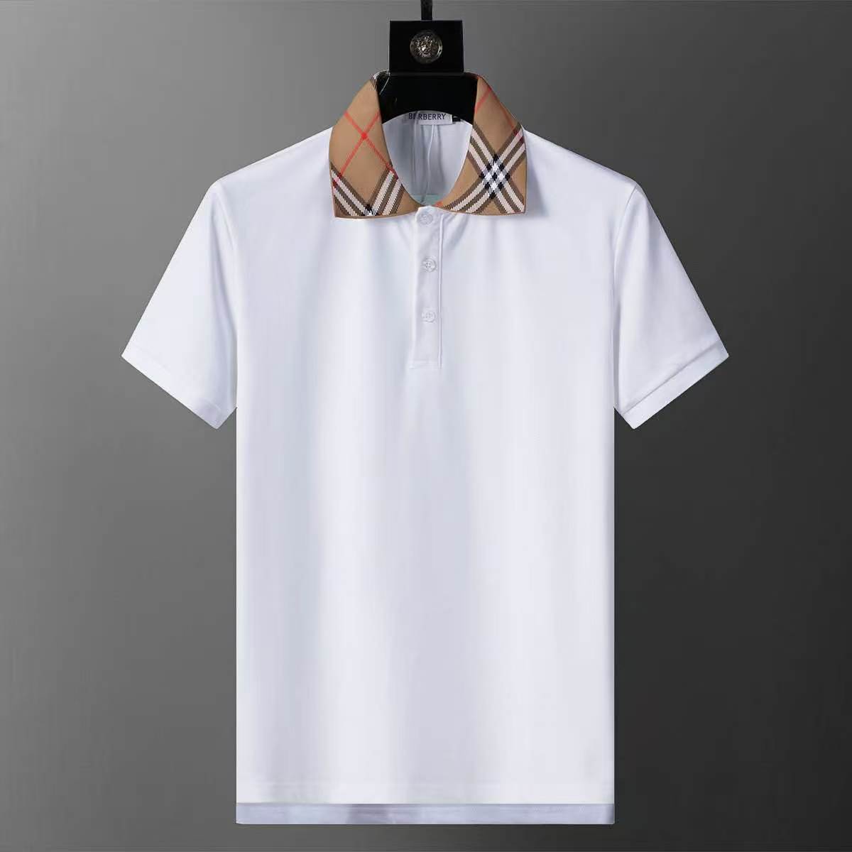 Burb White Polo Shirt