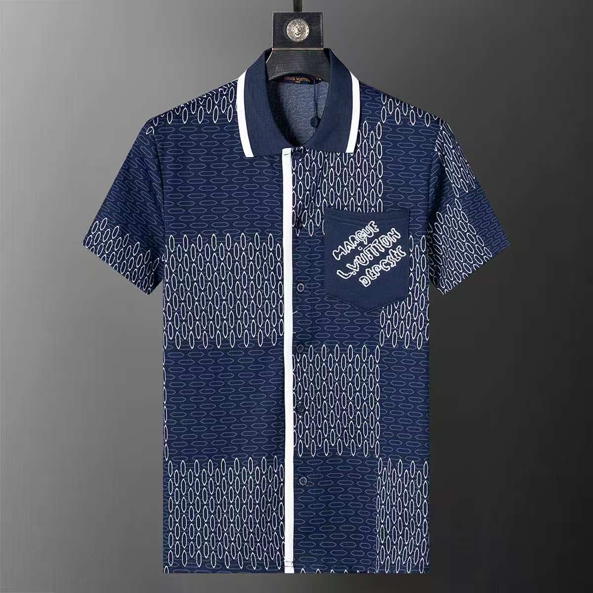 Loui Blue Polo Shirt