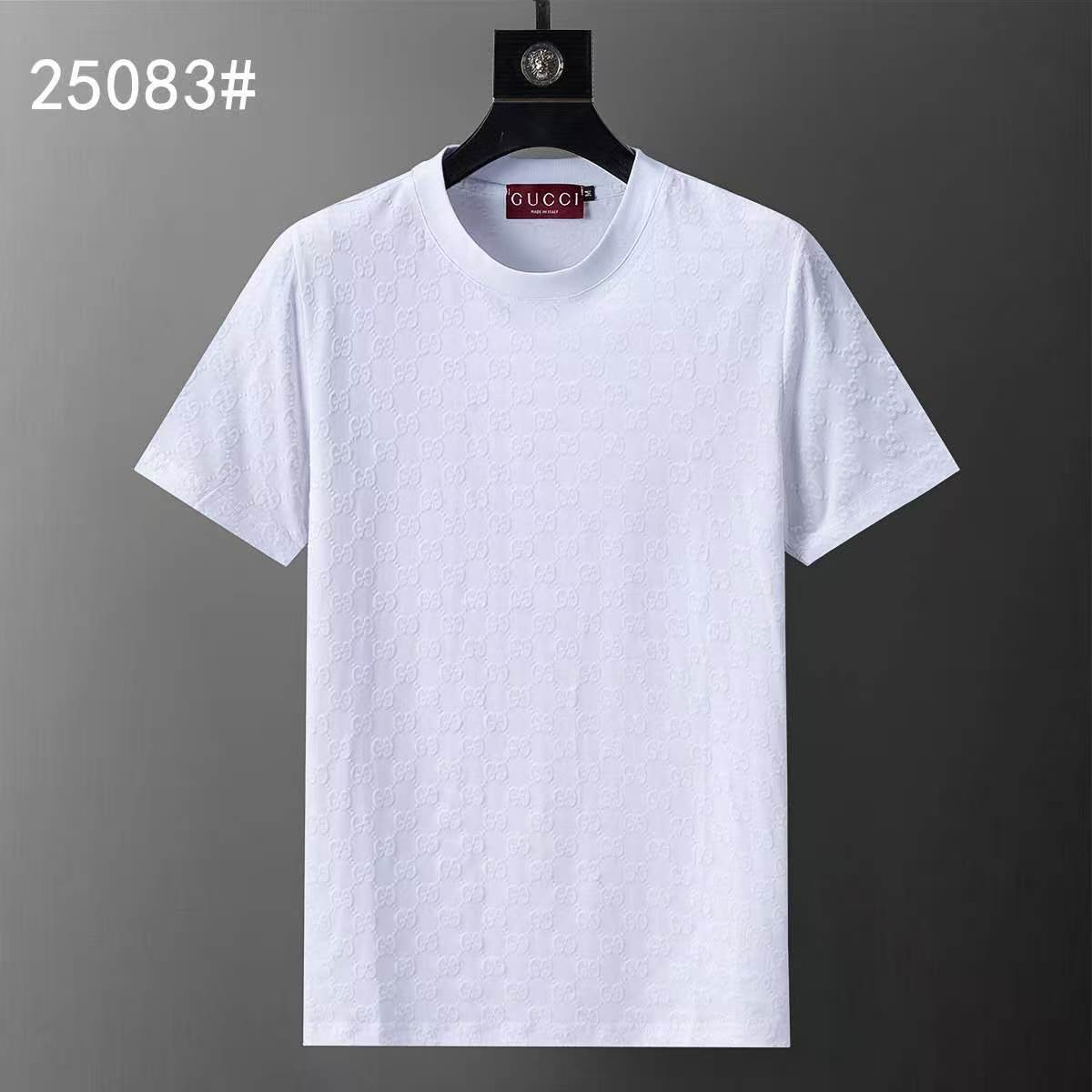 Guc White Logo T-Shirt