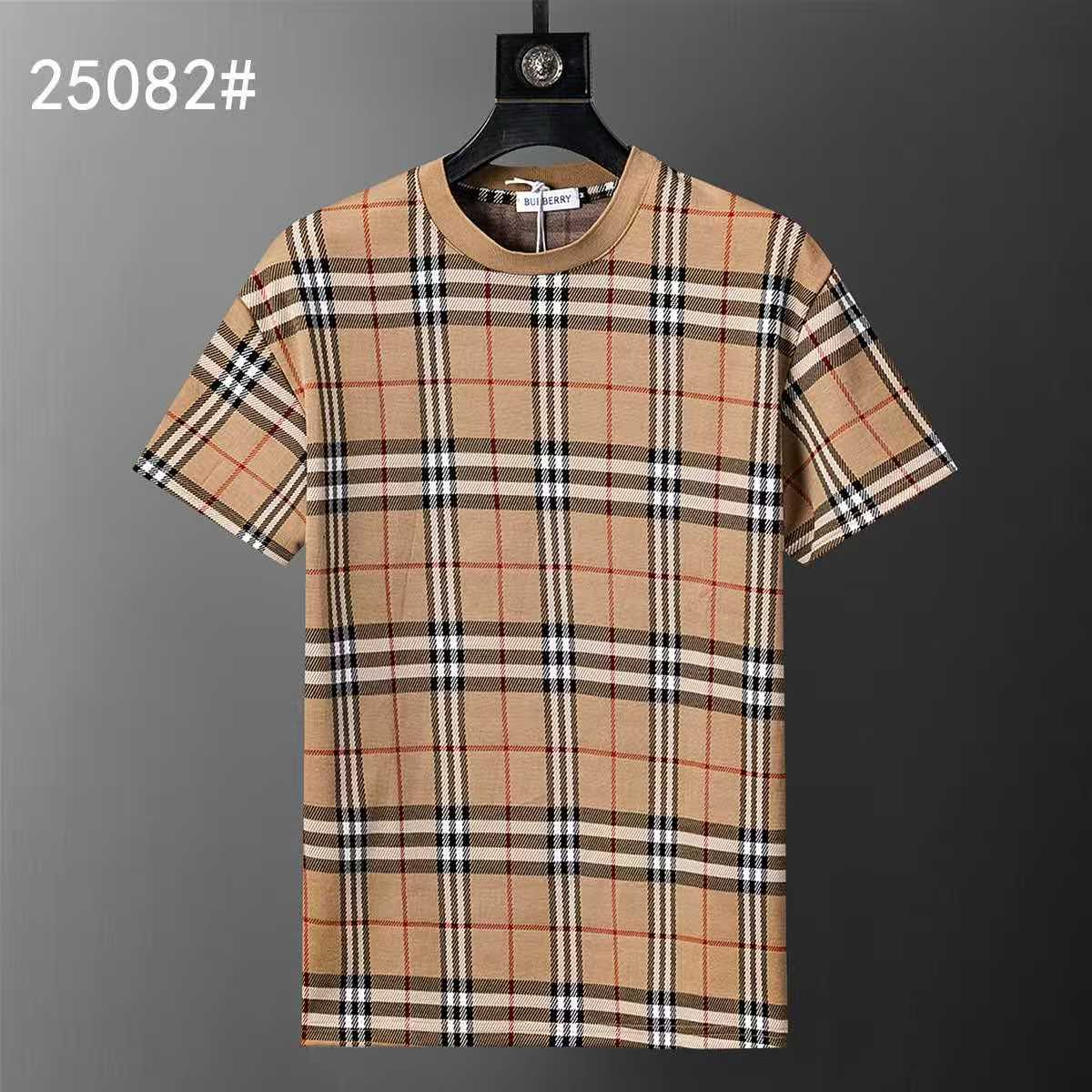 Burb Burgundy Plaid T-shirt