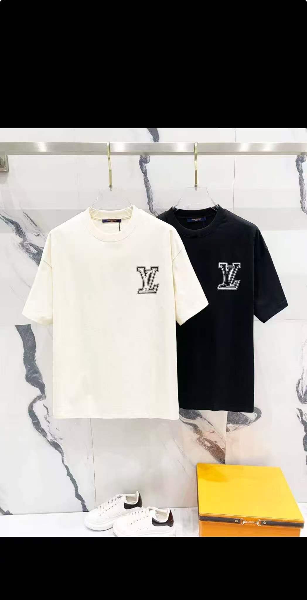 Loui White Oversized Logo T-Shirt