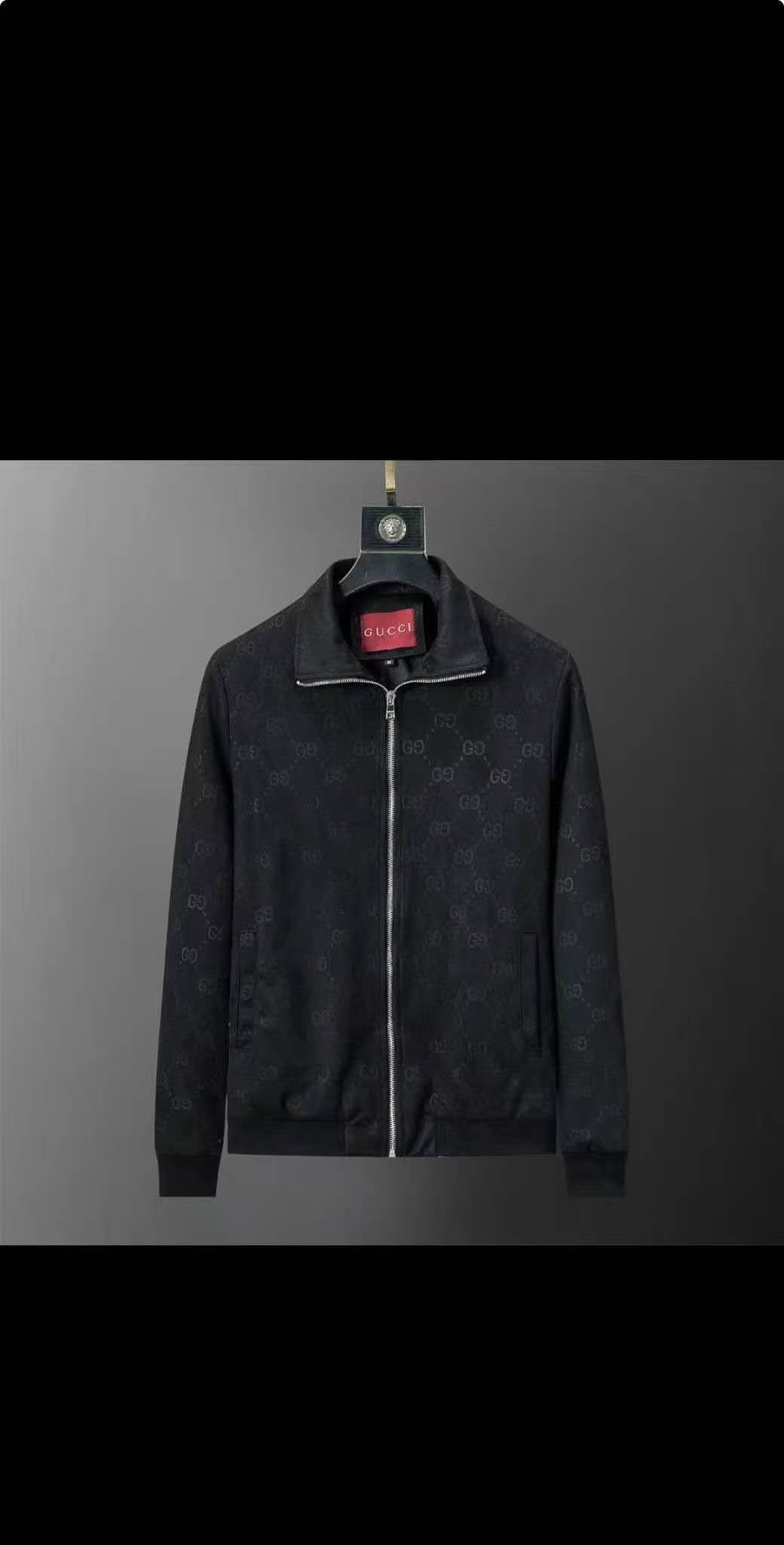 Guc Black Windbreaker